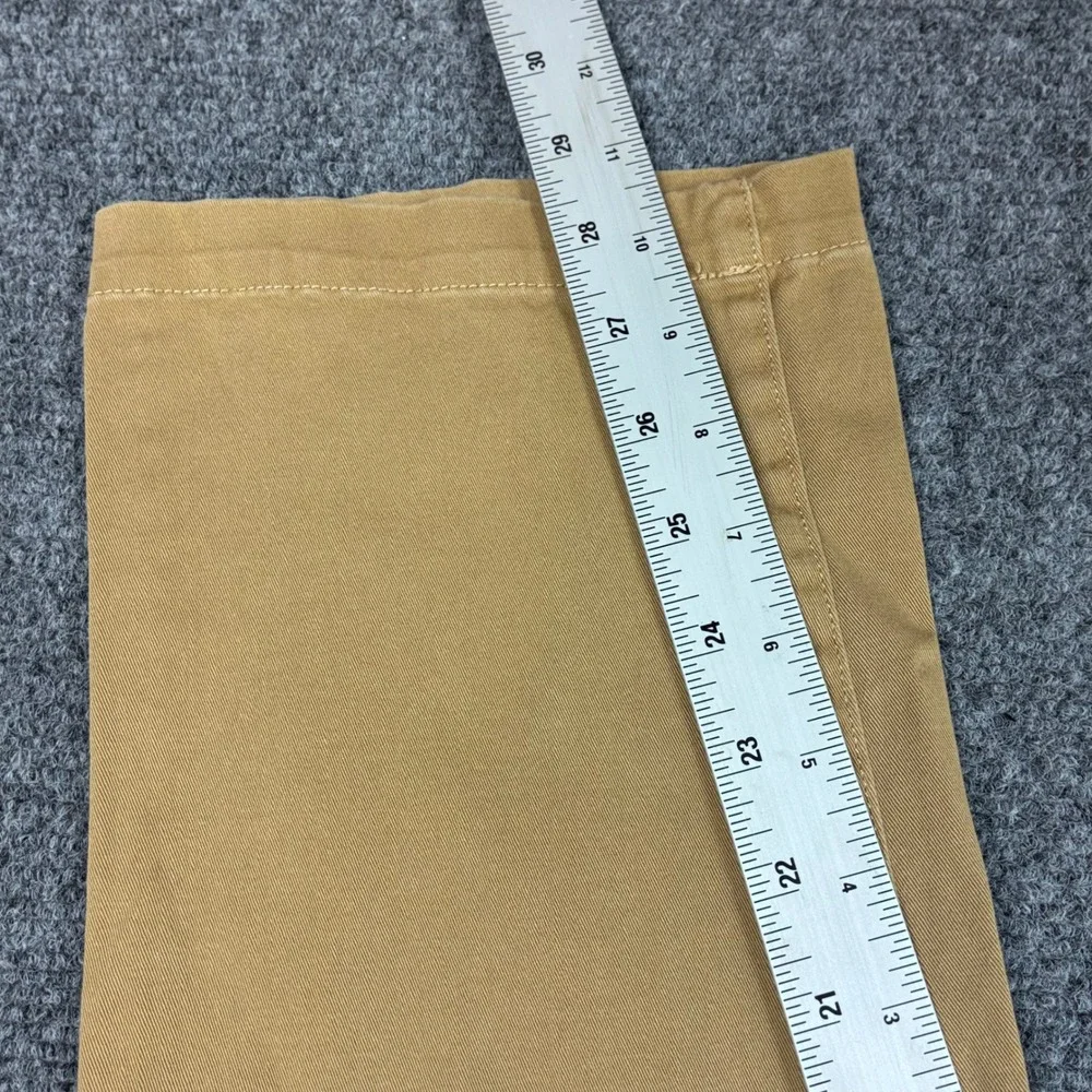 VTG Southern Proper Mens 32x30 Khaki Chino Pants Tan Stretch Cotton Flat Front